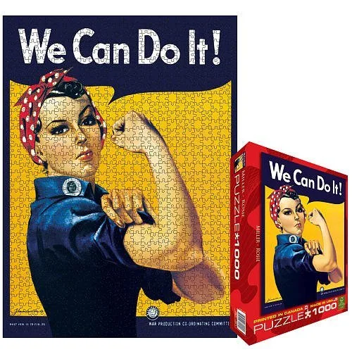 Rosie The Riveter Jigsaw Puzzle 1000 Piece