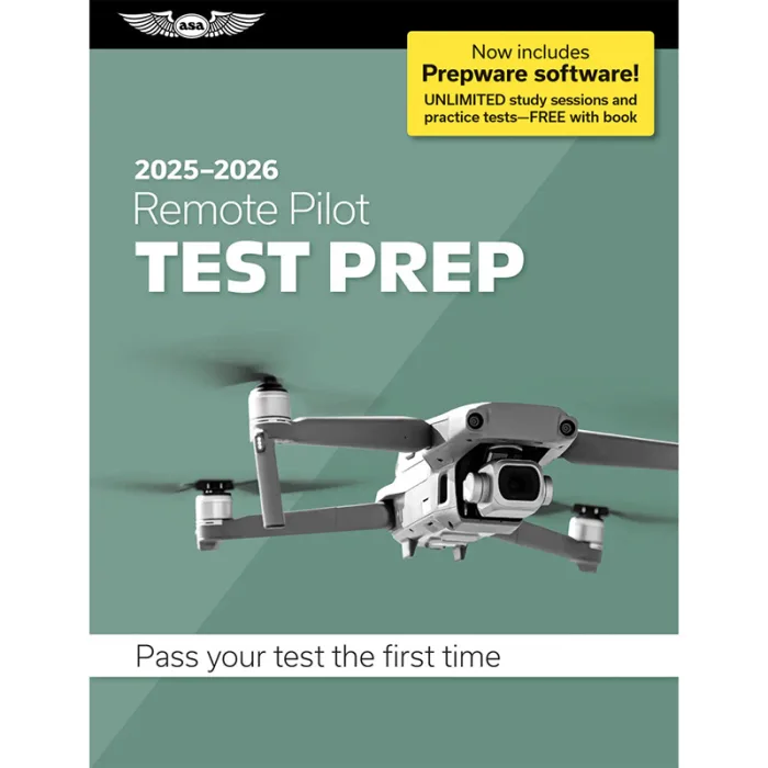 13-19086-25 → Somma Aero ASA Test Prep 2025-2026: Remote Pilot with Prepware Download (Softcover)