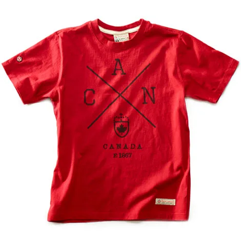 Can-X Short Sleeve T-Shirt – Heritage Red – Xl