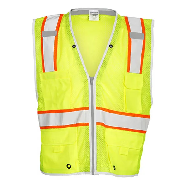 Kishigo Prem Brilliant Series Vest Lrg