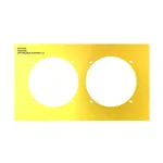 Dual Garmin G5 Recessed (Flush) Mount Adapter Plate