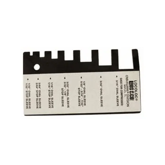 13-24627 → Somma Aero Ga-2P Oval And Stop Sleeve Gauge 7/32-5/16