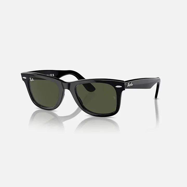Ray-Ban Sunglasses Original Wayfarer Classic Black / G-15 Green 54 mm