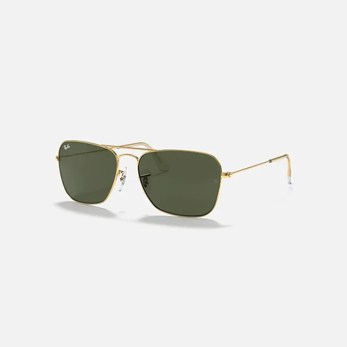 13-26473a → Somma Aero Ray-Ban Sunglasses Caravan Arista / G-15 Green 55 mm