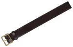 1 3/4 Bonded Leather Garrison Belt With Brass Buckle – 44