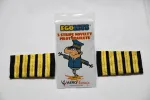 Egolets: 5 Stripe Gag Epaulets (Gold/Black)