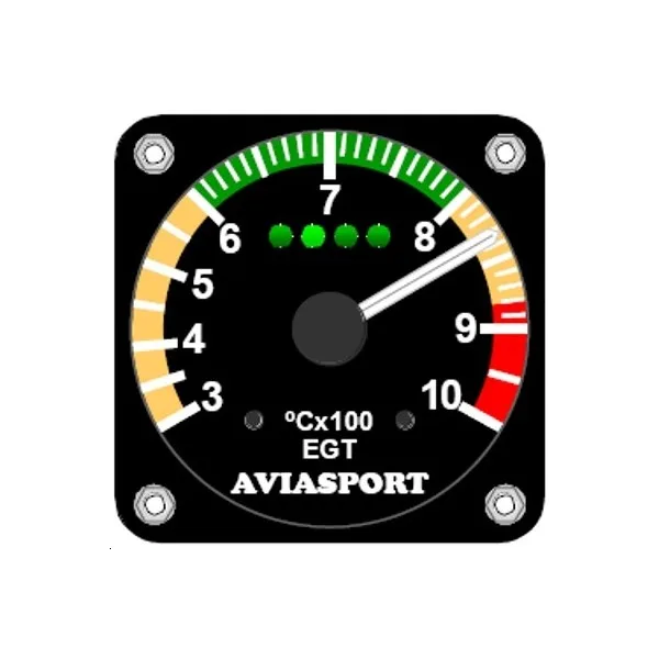 Rotax 912Ul 912Uls IM-551 EGT Gauge 2-1/4 300-1000 C
