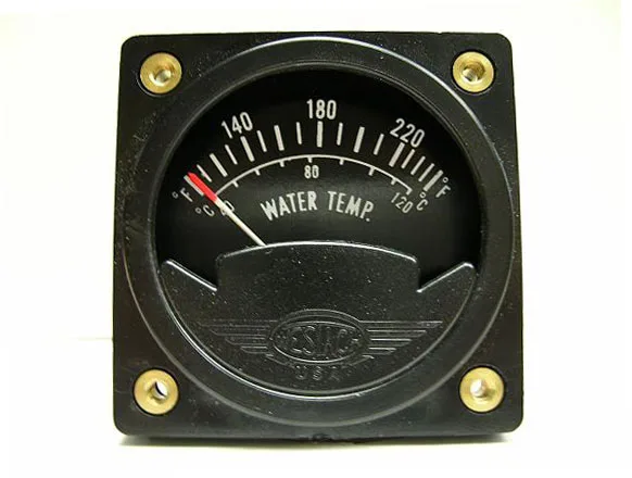 Westach 2-1/4 Square Water Temperature 100-260F 2A9-1 Non-TSO