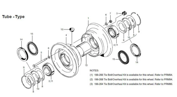 40-77-40-87 → Somma Aero Cleveland Nosewheel # 40-77A