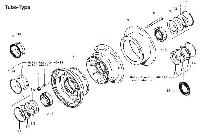 Cleveland Main Wheel # 40-97A