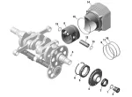 ROTAX 916-356 PISTON PIN 20X12X553