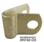 Plain Clamp AN742-D7 Alum