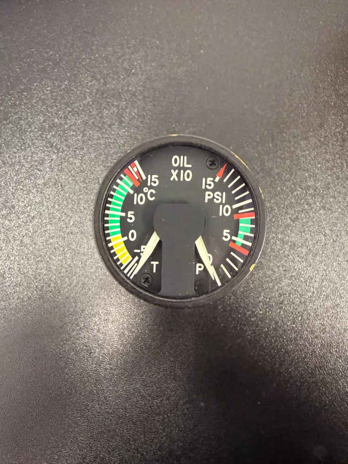 397-04844 Dual Indicator Oil Pressure/Temp (Serviceable)