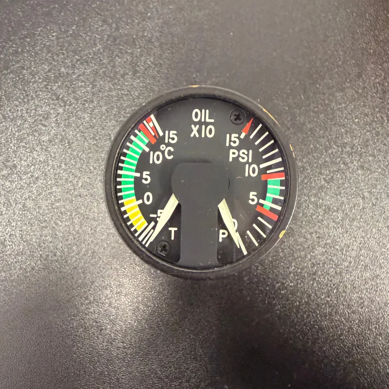 397-04844 Dual Indicator Oil Pressure/Temp (Serviceable)
