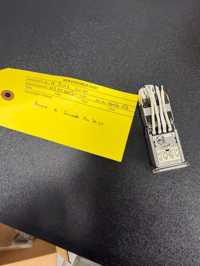 45AS88820-021 SWITCH (Serviceable)