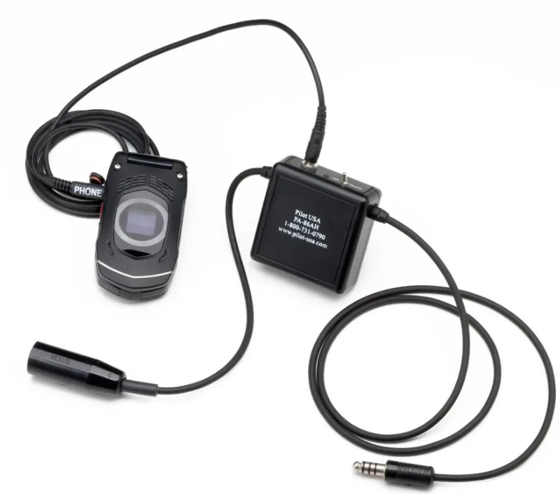 Pilot USA PA 86Ah Helicopter Cell Phone Adapter