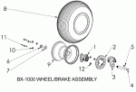 Axle Nut 5/8-100 X 24/64