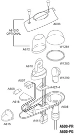 Whelen A616 Gasket