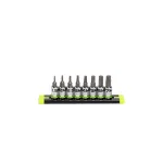 GRIPEDGE – 8-Pc 1/4 Drive Short Metric Hex Driver Set