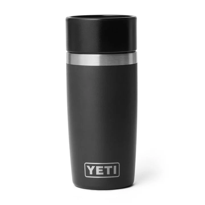 21071502303 YETI Rambler 12Oz Bottle With Hot Shot Cap Black
